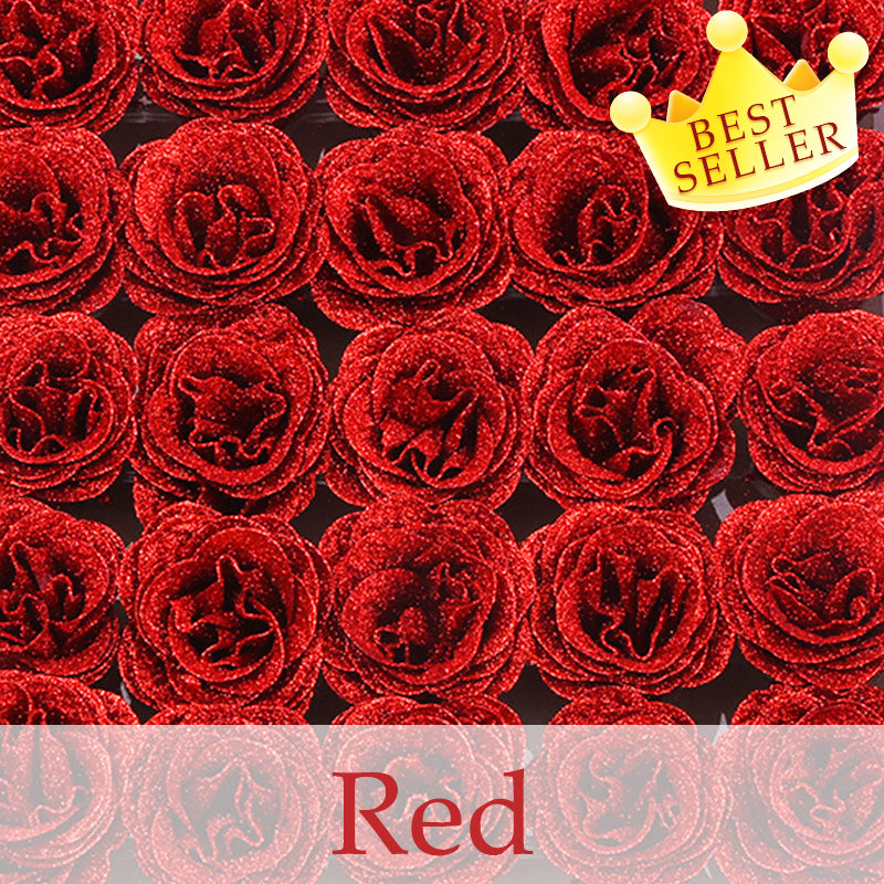 🎄💕Glitter Rose Bouquet💕Couple Glitter Everlasting Rose Bouquet (Never Wither)