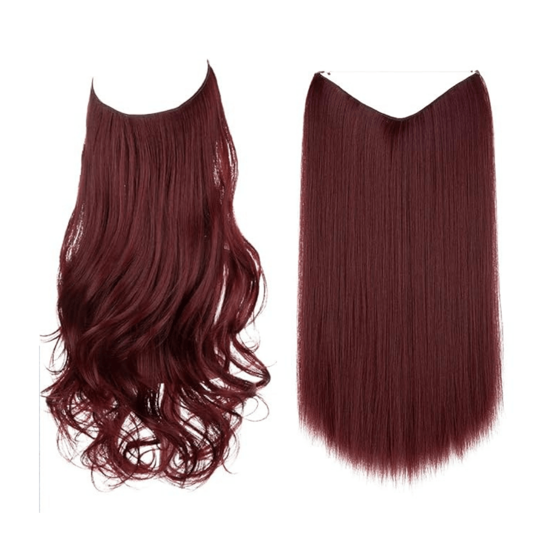 💜Invisible Natural Long Curly Wig