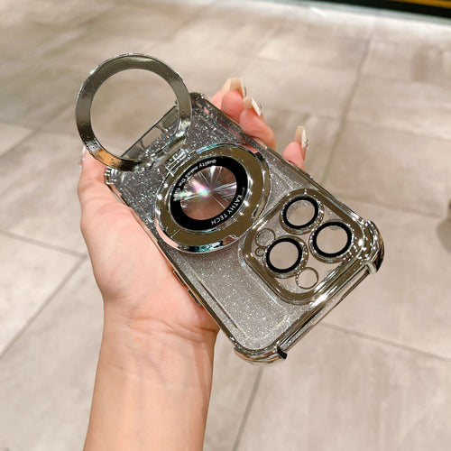 💥Limited time 50% off🔥Suitable for iPhone Galvanic Glitter four corners with protection against dropping the mobile phone