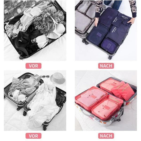 6-piece Portable Luggage Packing Cubes（49% OFF）🔥Free shipping for two pieces