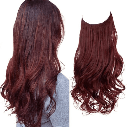 💜Invisible Natural Long Curly Wig