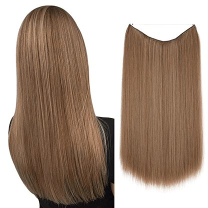 💜Invisible Natural Long Curly Wig