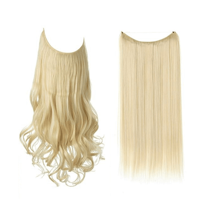 💜Invisible Natural Long Curly Wig
