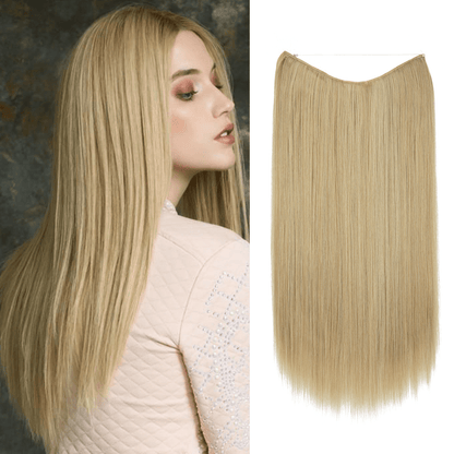 💜Invisible Natural Long Curly Wig