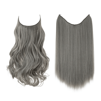 💜Invisible Natural Long Curly Wig