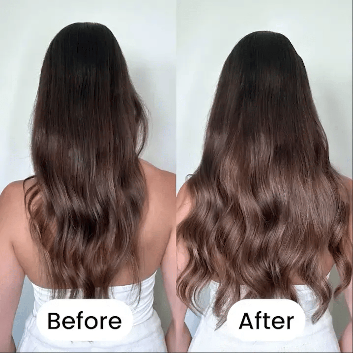 💜Invisible Natural Long Curly Wig