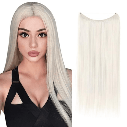 💜Invisible Natural Long Curly Wig