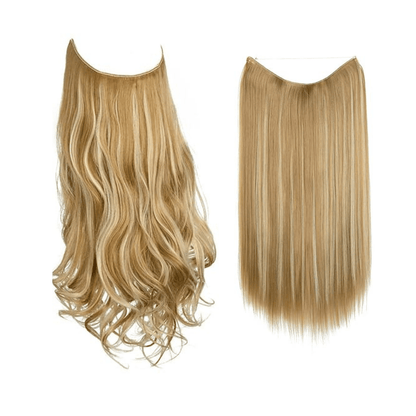 💜Invisible Natural Long Curly Wig