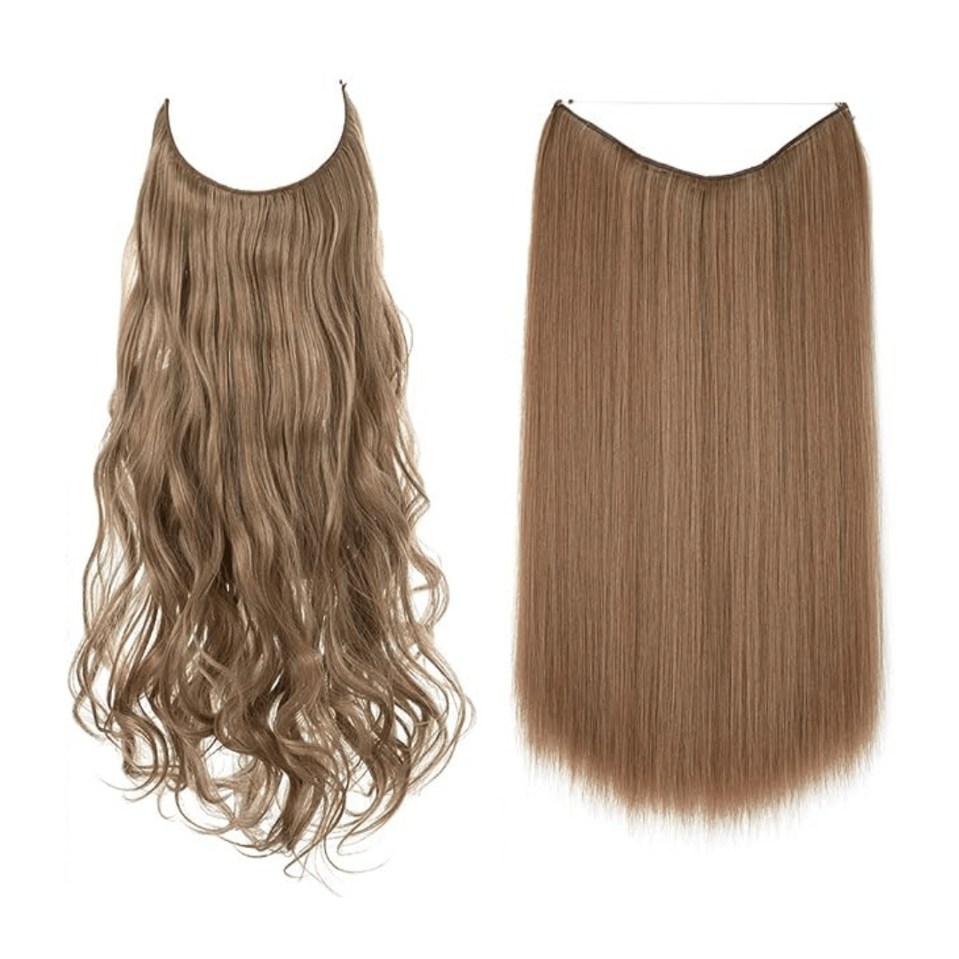💜Invisible Natural Long Curly Wig