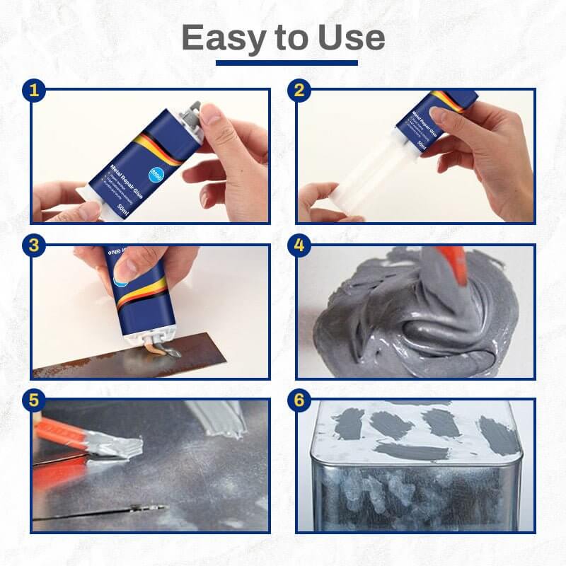 🔥Hot Sale🔥Casting Repair Glue High Temperature Resistant Liquid Metal Repair Glue