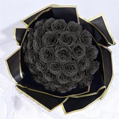 🎄💕Glitter Rose Bouquet💕Couple Glitter Everlasting Rose Bouquet (Never Wither)