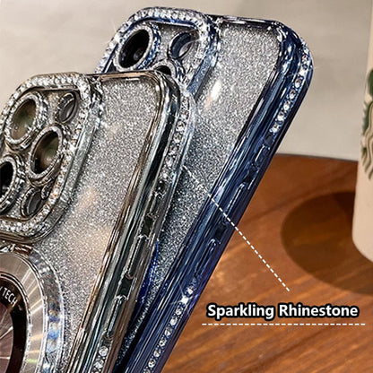 ✨Sparkle Rhinestones Magnetic iPhone Case with Invisible Stand