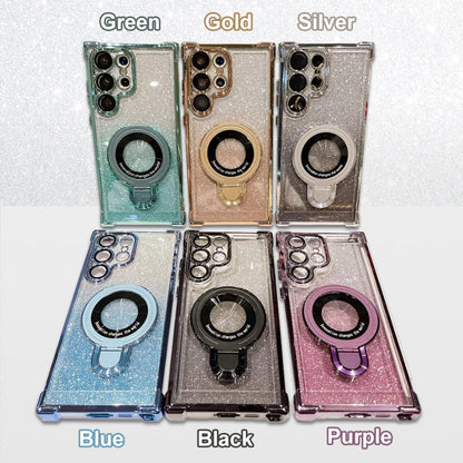 Magnetic Glitter Phone Case For Samsung