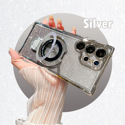Magnetic Glitter Phone Case For Samsung